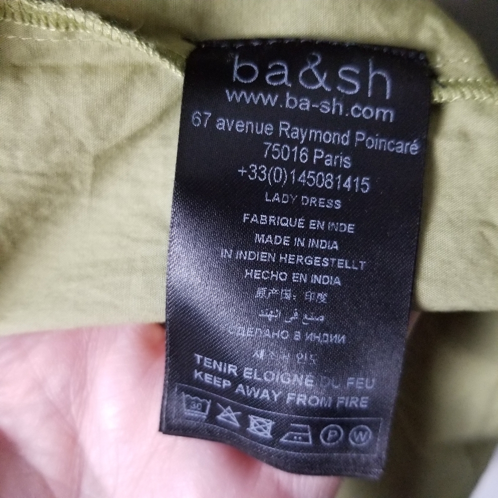 NWT Ba&sh Oversized Shirt Dress Sz S - Picture 7 of 9
